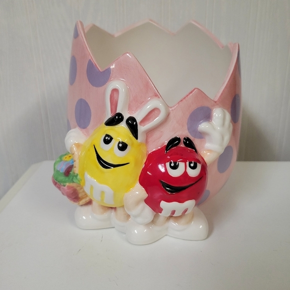 M&M Easter Egg Jar and Planter - Picture 1 of 10